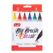 MARCADOR BIG BRUSH X6 TRABI