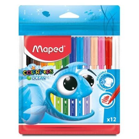 MARCADORES OCEAN X10 MAPED