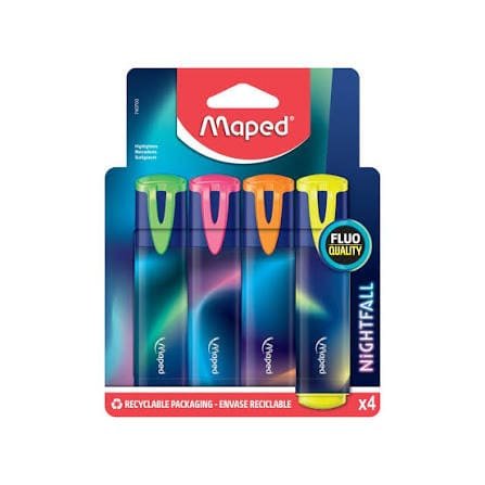 RESALTADOR MAPED FLUO*4