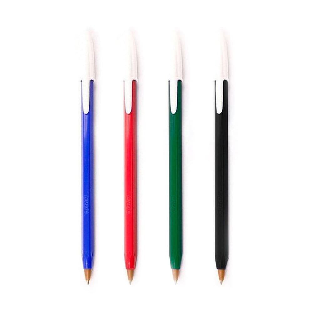 BOLIGRAFO BIC OPACO AZUL, ROJO, VERDE, NEGRO