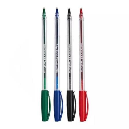LAPICERA FABER X1 AZUL, ROJO, VERDE, NEGRO
