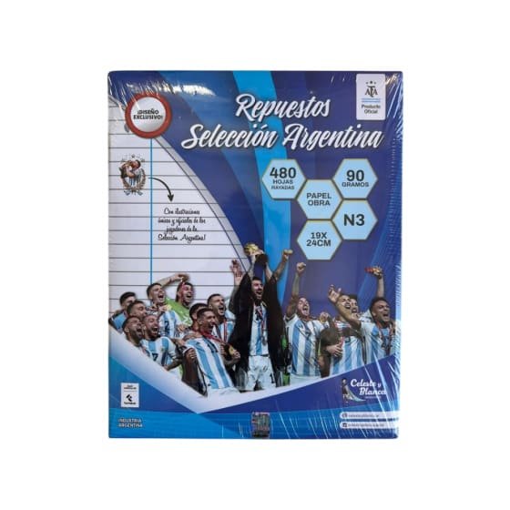 RESPUESTO ESCOLAR AFA 288HJS CUADRICULADO