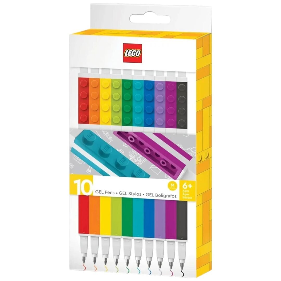 Boligrafos Lapiceras De Colores LEGO x10