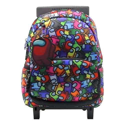 MOCHILA AMONG US 12 C/CARRO CRESKO