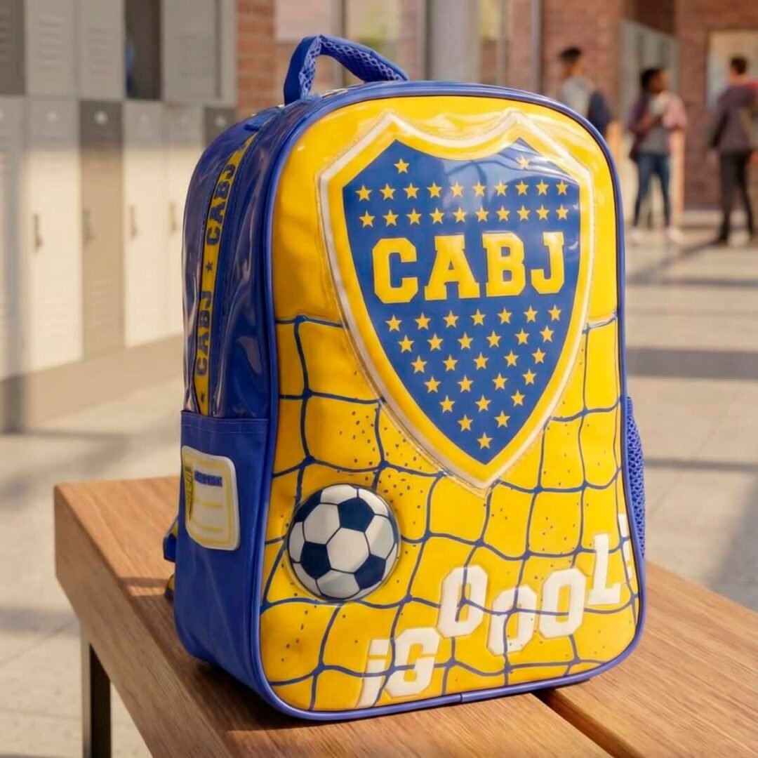 Mochila Boca Jr. 12" espalda CRESKO