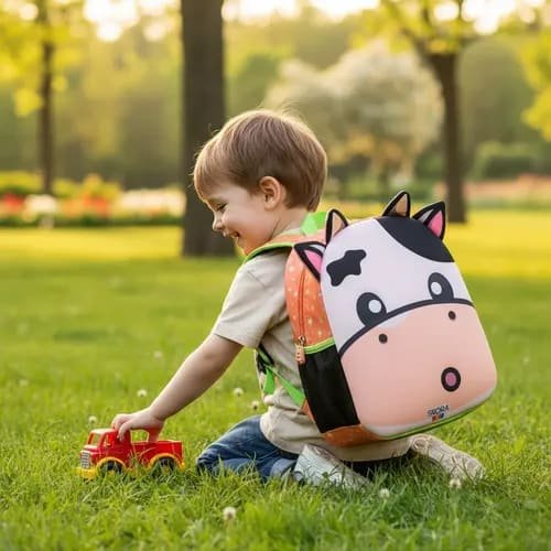 Skora Mochila Infantil Con Luz Kawaii 30x22x10 Cm