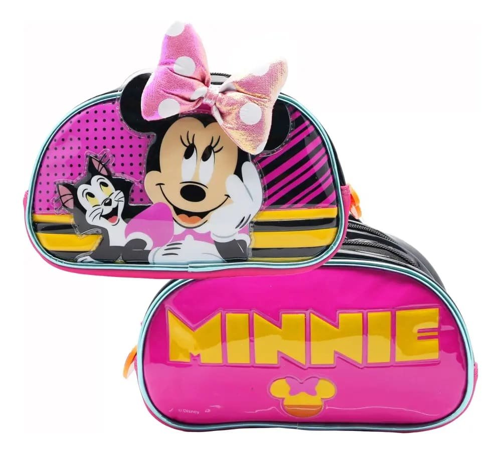 CARTUCHERA 3D 2 CIERRES MINNIE CRESKO KM287