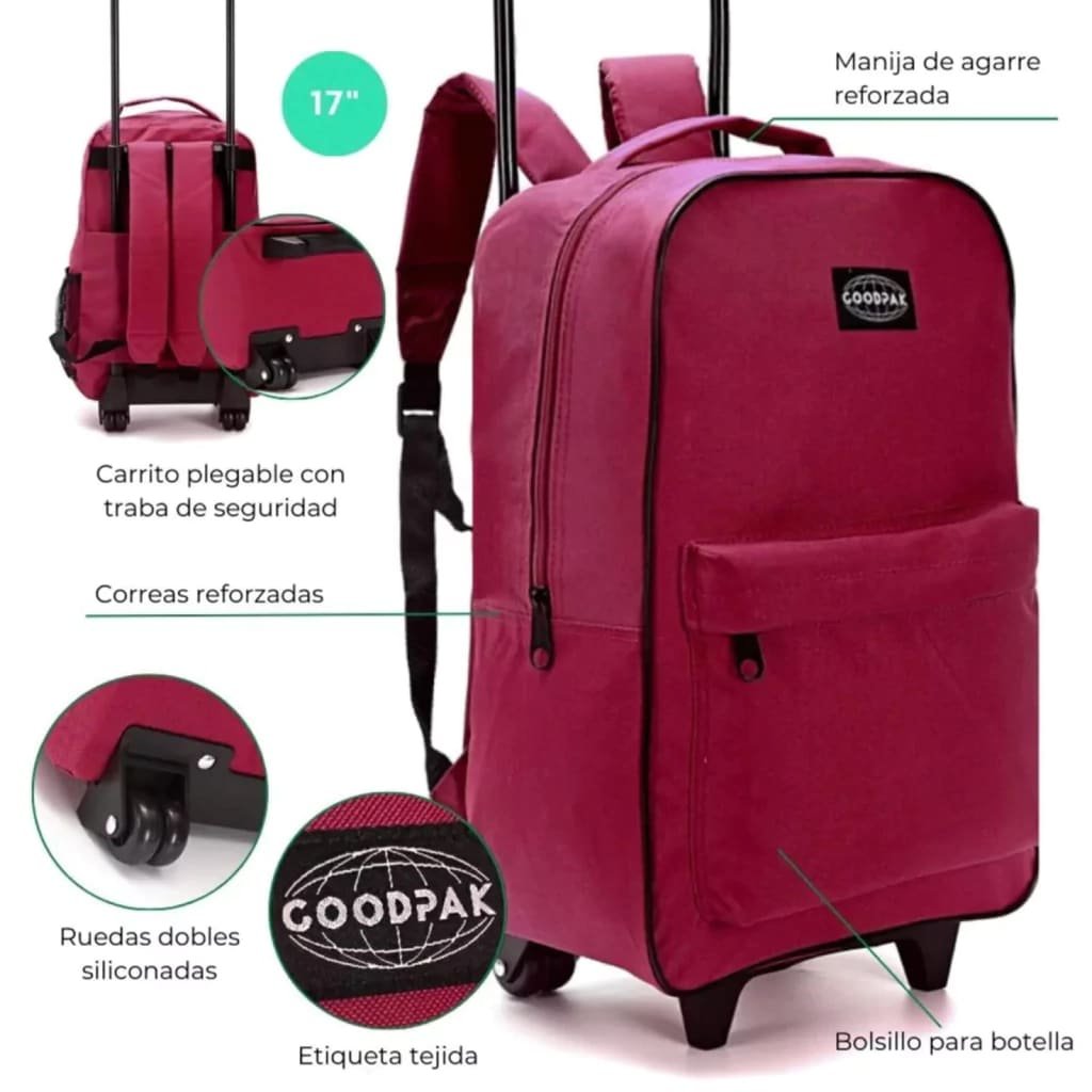 MOCHILA CARRO 17 GOODPAK 54791