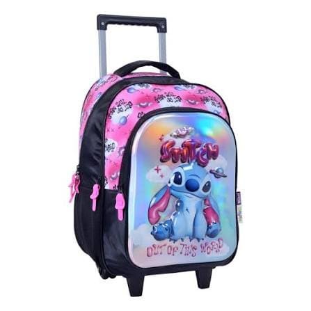 7453002811502 MOCHILA STITCH 3D C/CARRO 18 WABRO