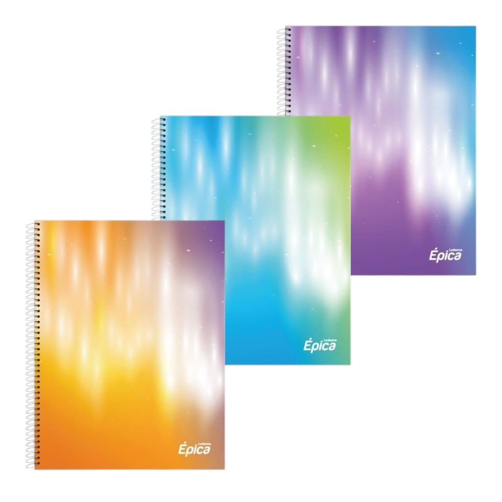 7791762003455 CUADERNO ESPIRAL N7 21X27 T/DURA X60Hjs RAYADO EPICA
