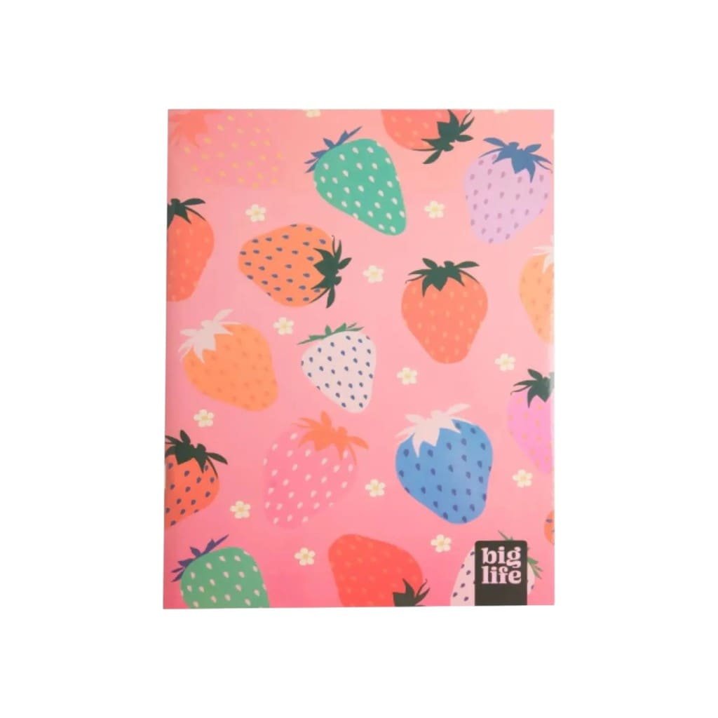 CUADERNO ABROCHADO FRUTITA 2 48HJS RAYADO BIF LIFE