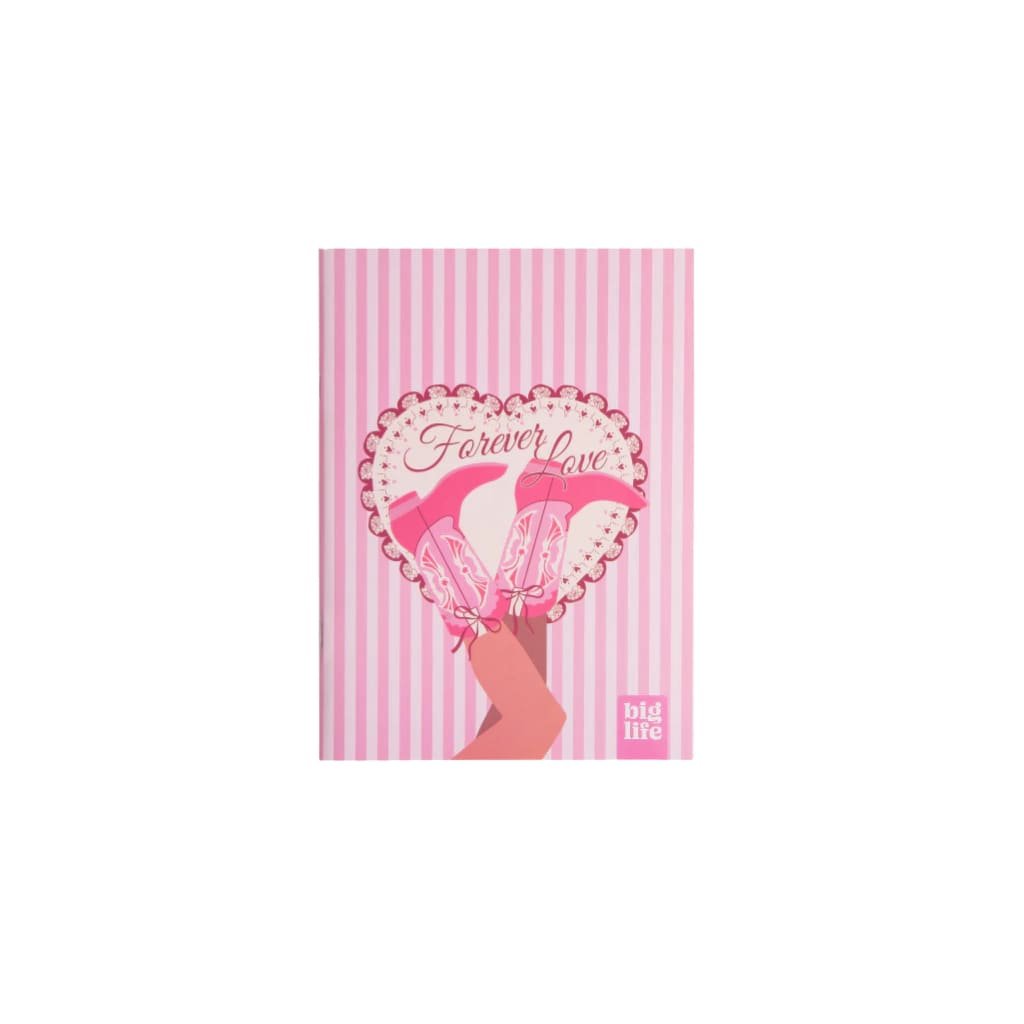 CUADERNO ABROCHADO COQUETTE 48HJS RAYADO BIG LIFE