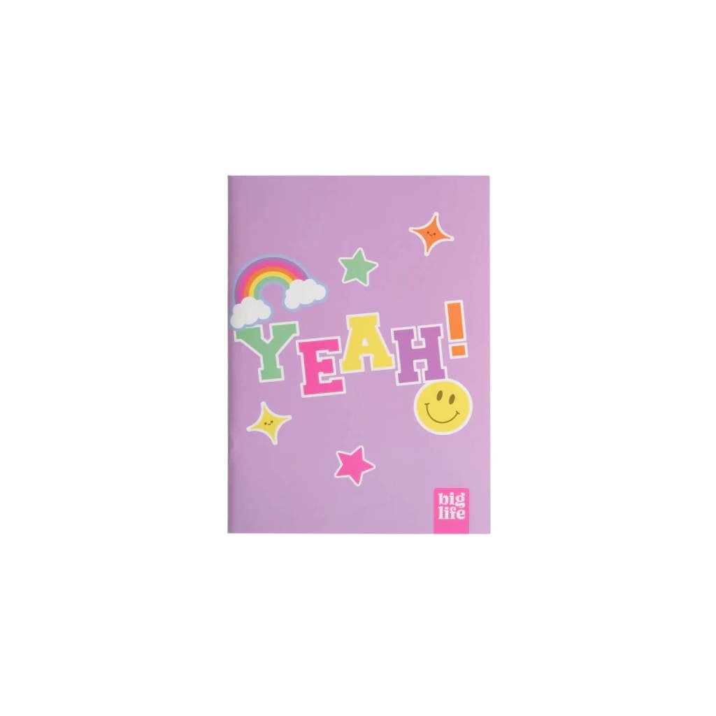 CUADERNO ABROCHADO COTTON PATCH 2 48HJS RAYADO BIG LIFE