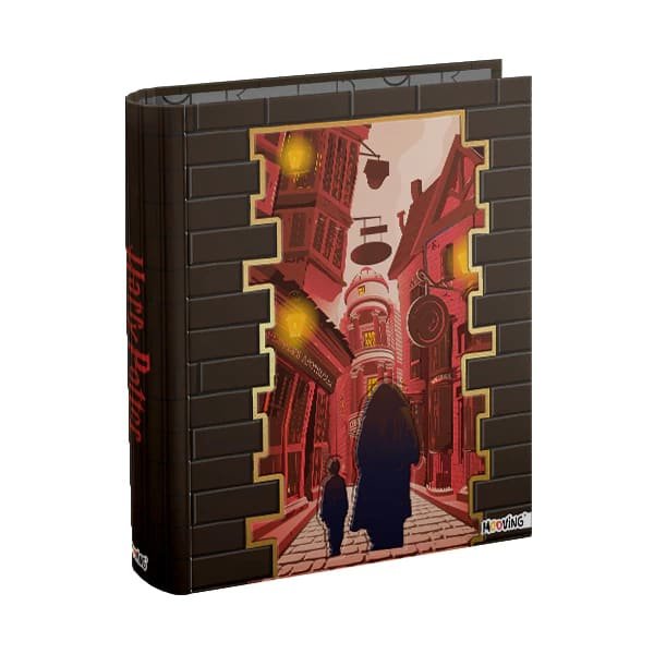 7799133000928 CARPETA A4 2X40 HARRY POTTER MOOVING