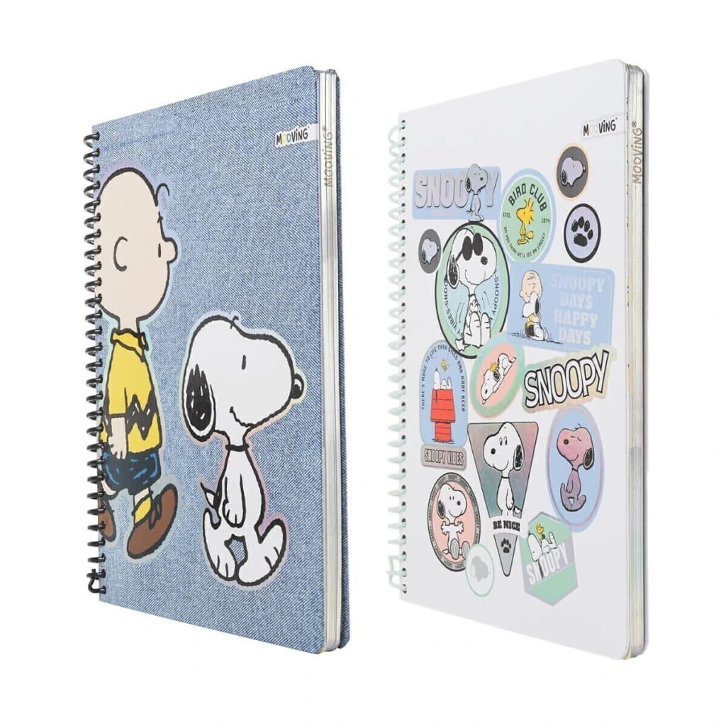 Cuaderno Premium carta snoopy MOOVING
