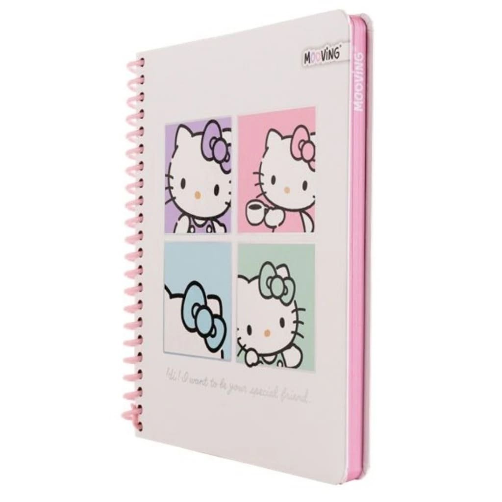7799133033964 Cuaderno Premium 1/2 oficio hello kitty 96HJS RAYADO MOOVING