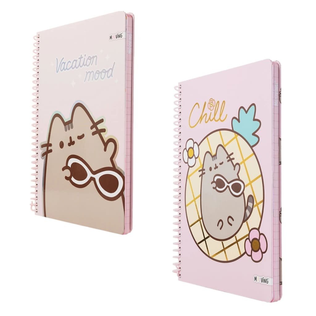 7799133026843 CUADERNO PREMIUM CARTA PUSHEEN 96HJS RAYADO MOOVING