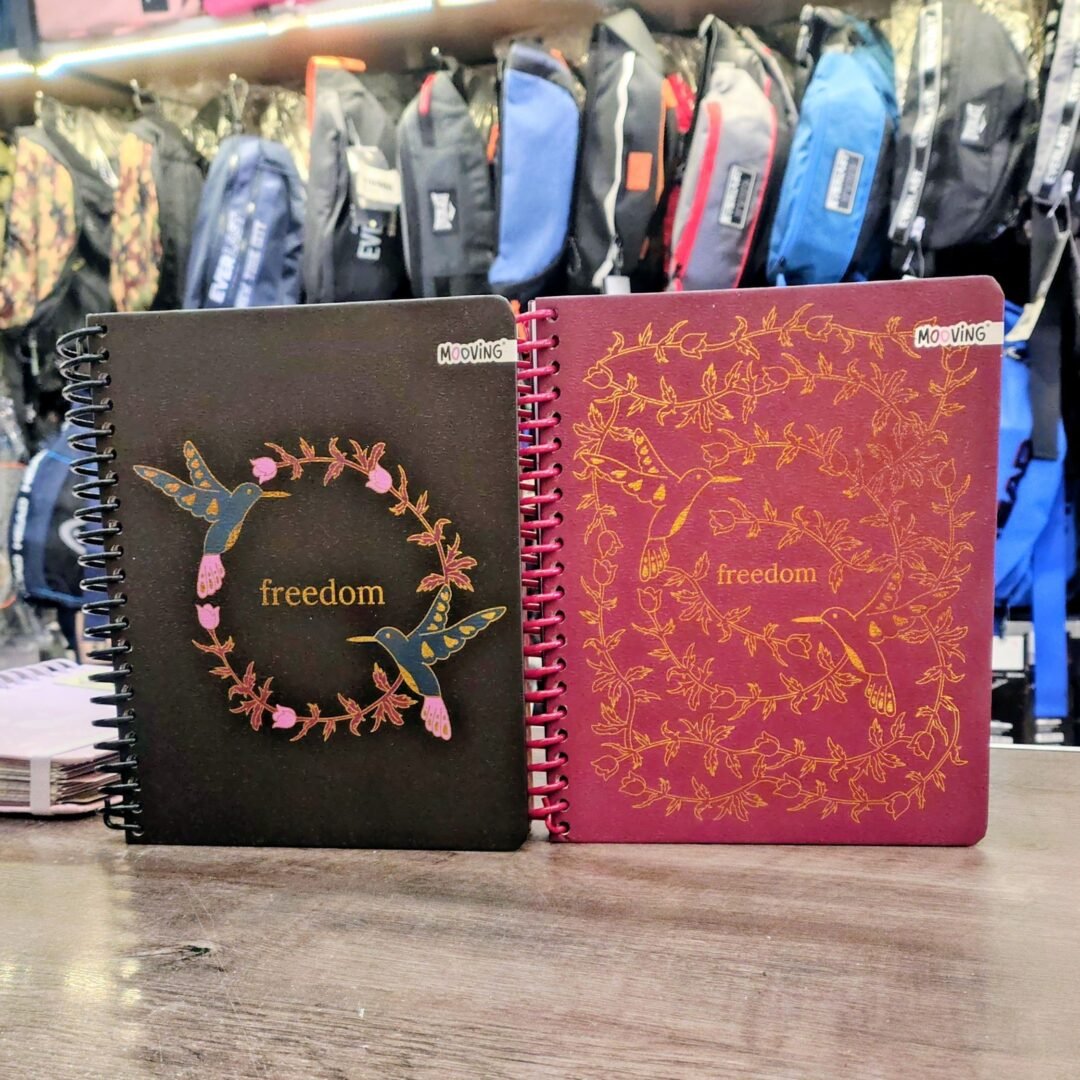 Cuaderno Premium 1/2 oficio boho 96hjs rayado Mooving