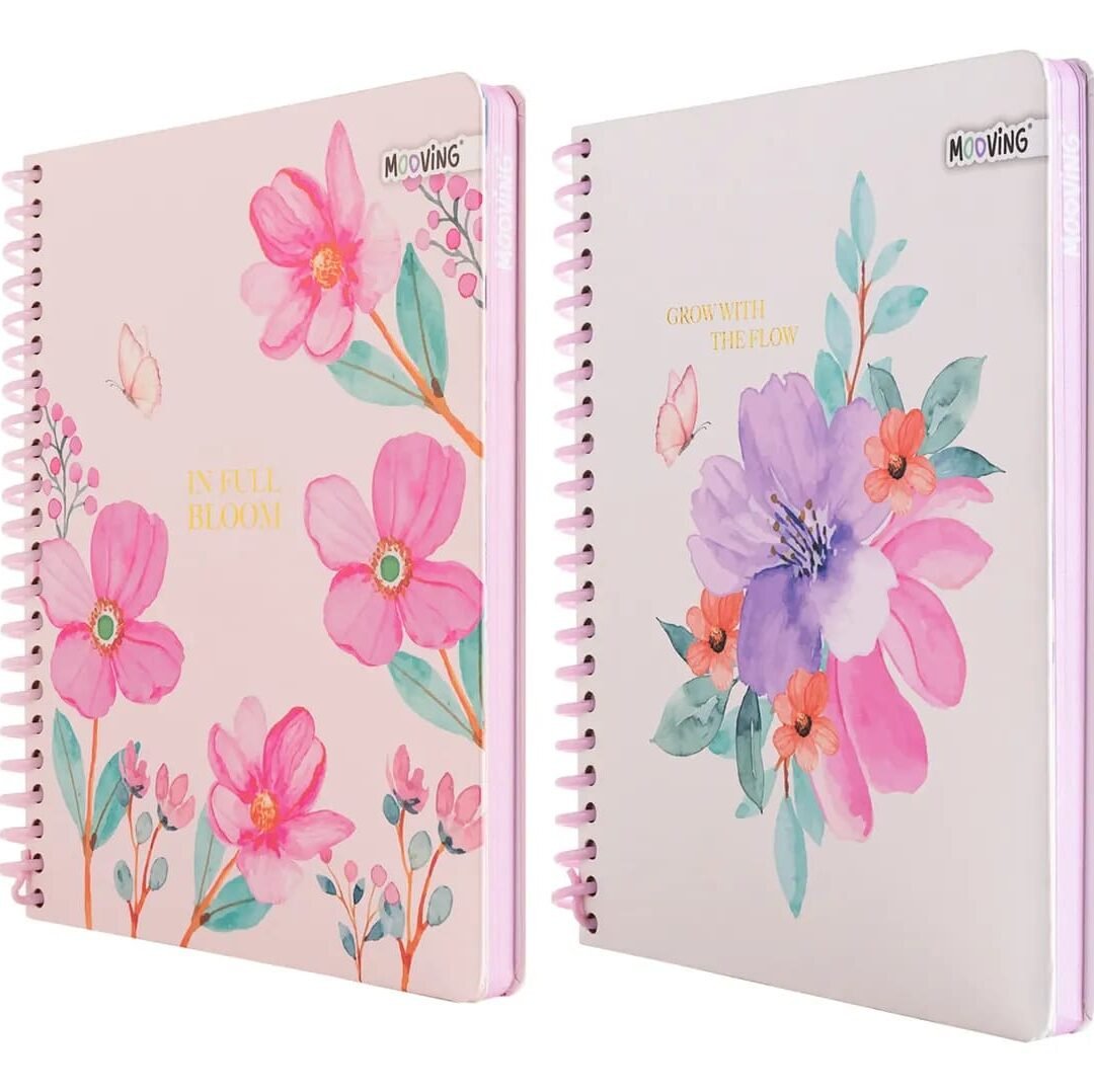 Cuaderno Premium Pocket Garden 96hjs rayado Mooving