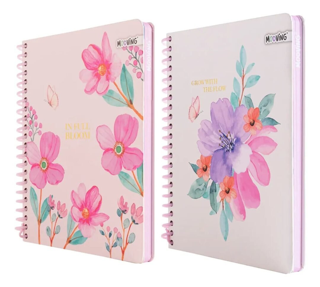 Cuaderno Premium Pocket Garden 96hjs rayado Mooving