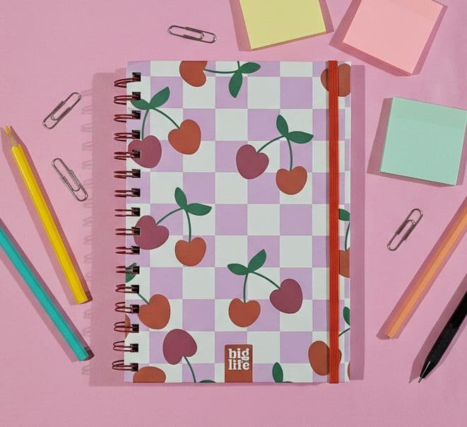 CUADERNO RETRO PASTEL 144HJS RAYADO BIG LIFE