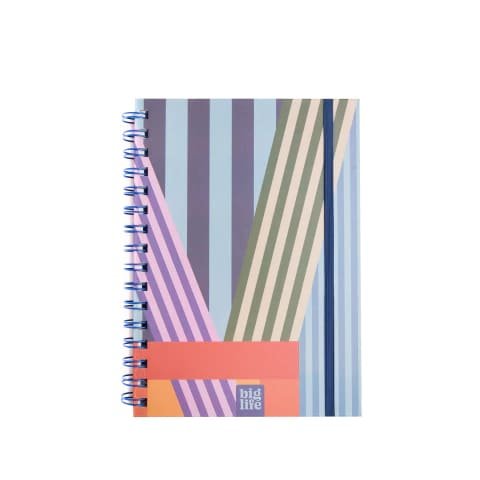 7799165013460 CUADERNO ESPIRAL OPTICA 144HJS RAYADO BIG L.IFE