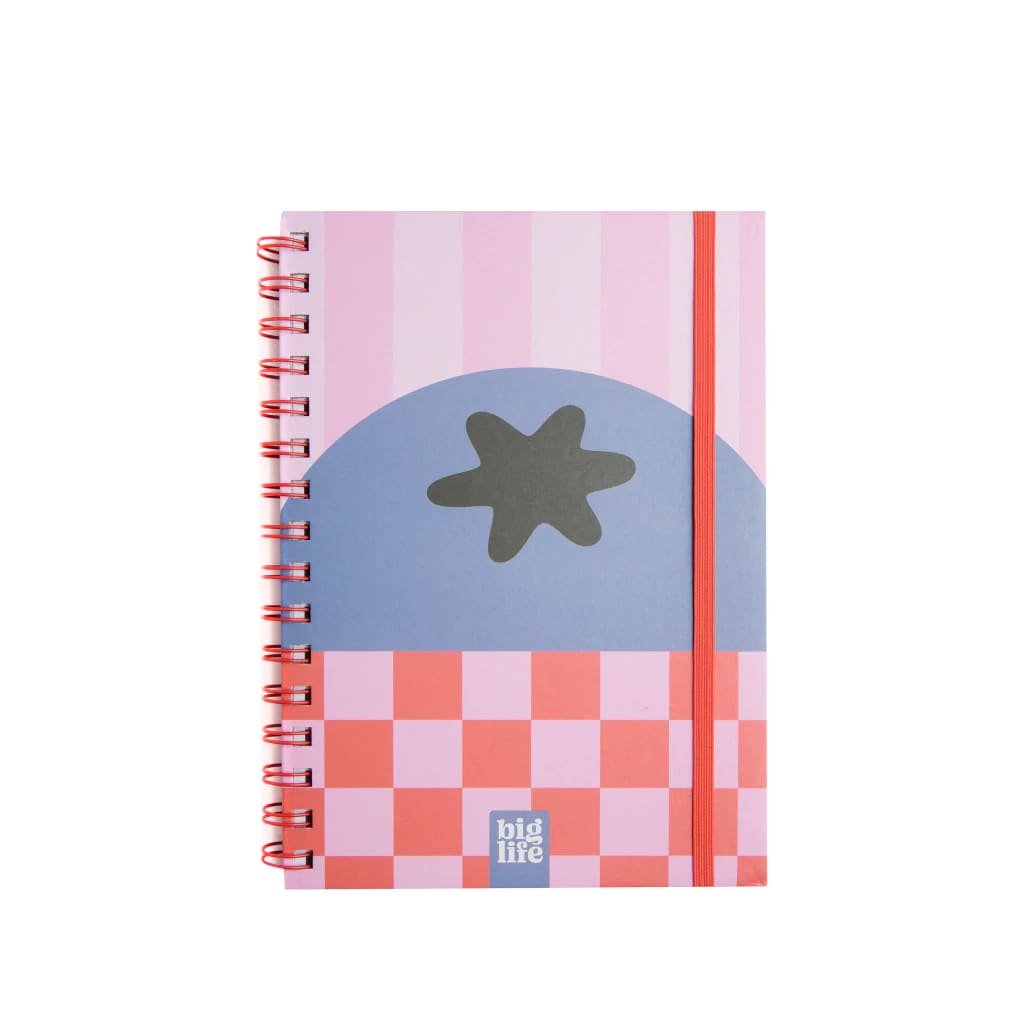 7799165013538 CUADERNO ESPIRAL RETRO PASTEL 144HJS LISAS BIG LIFE