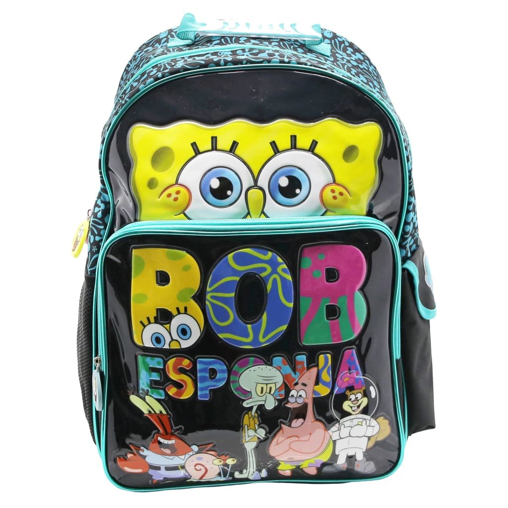 MOCHILA BOB ESPONJA ESPALDA 16 CRESKO