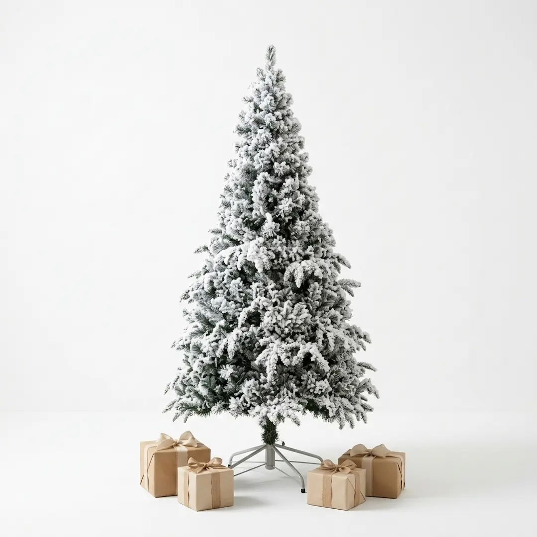 120cm ARBOL NAVIDAD NEVADO 260 RAMAS 120CM