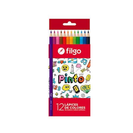 Lapices De Colores Filgo x12