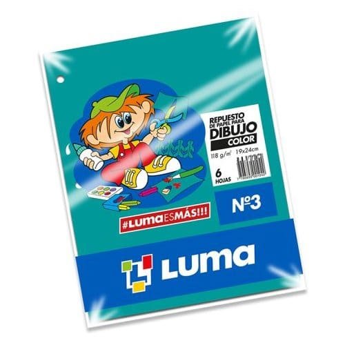 REPUESTO HOJA N3 COLOR LUMA