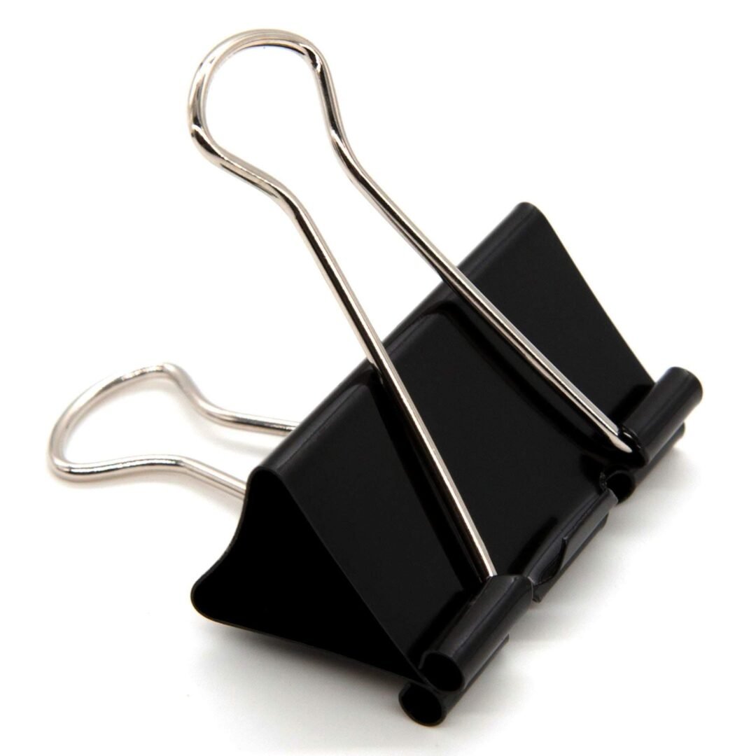 CLIPS NEGRO 51MM X12