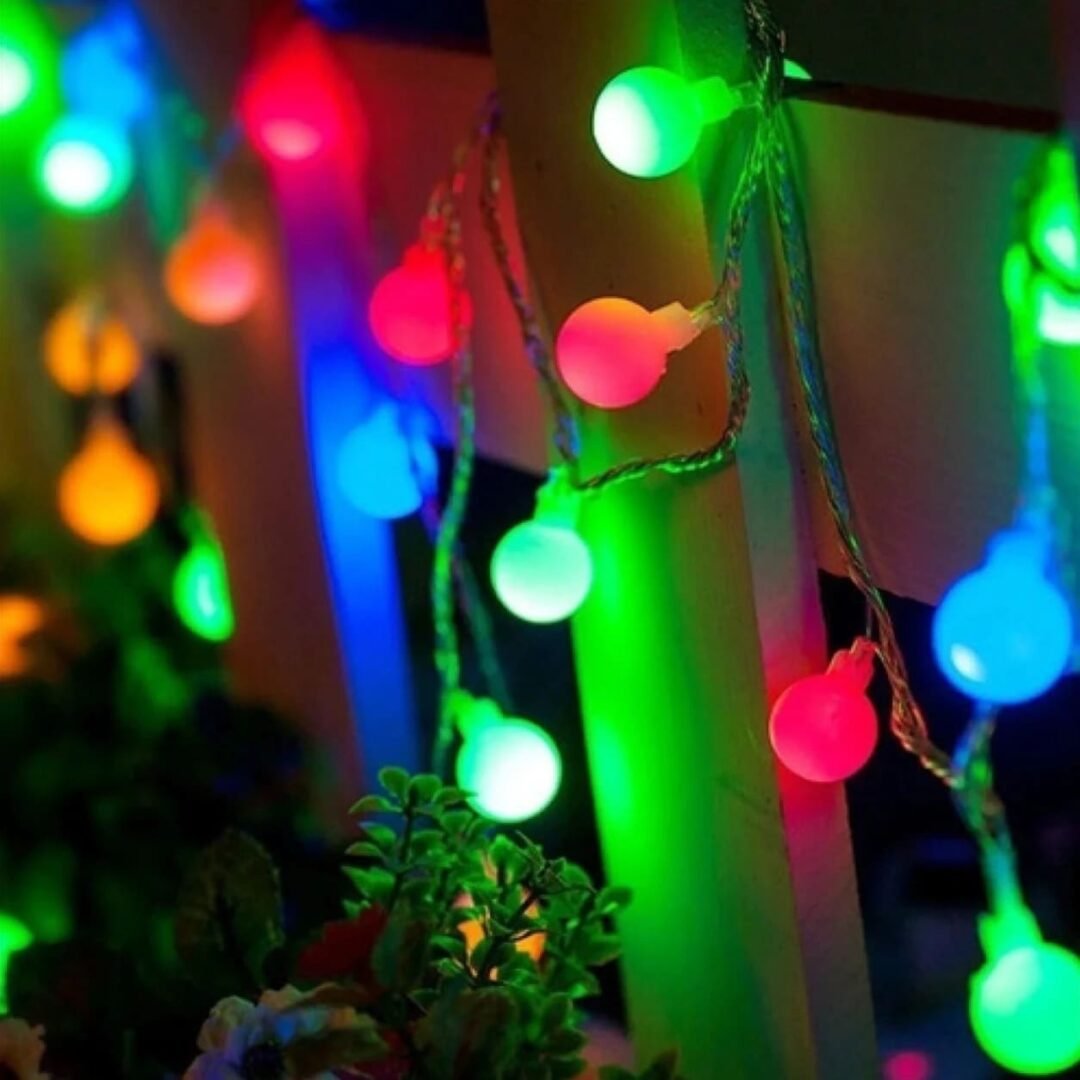 Guirnalda x28 Luces Multicolor Opaco