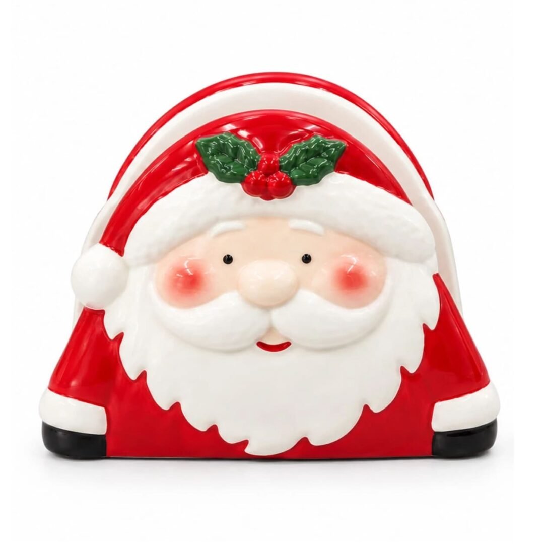 Servilletero Papa Noel