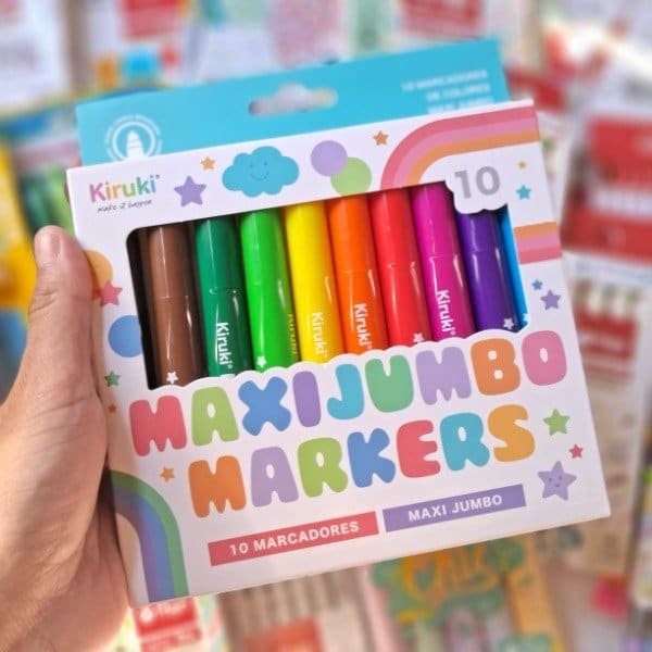 MARCADOR MAXI JUMBO X10 CLASICOS