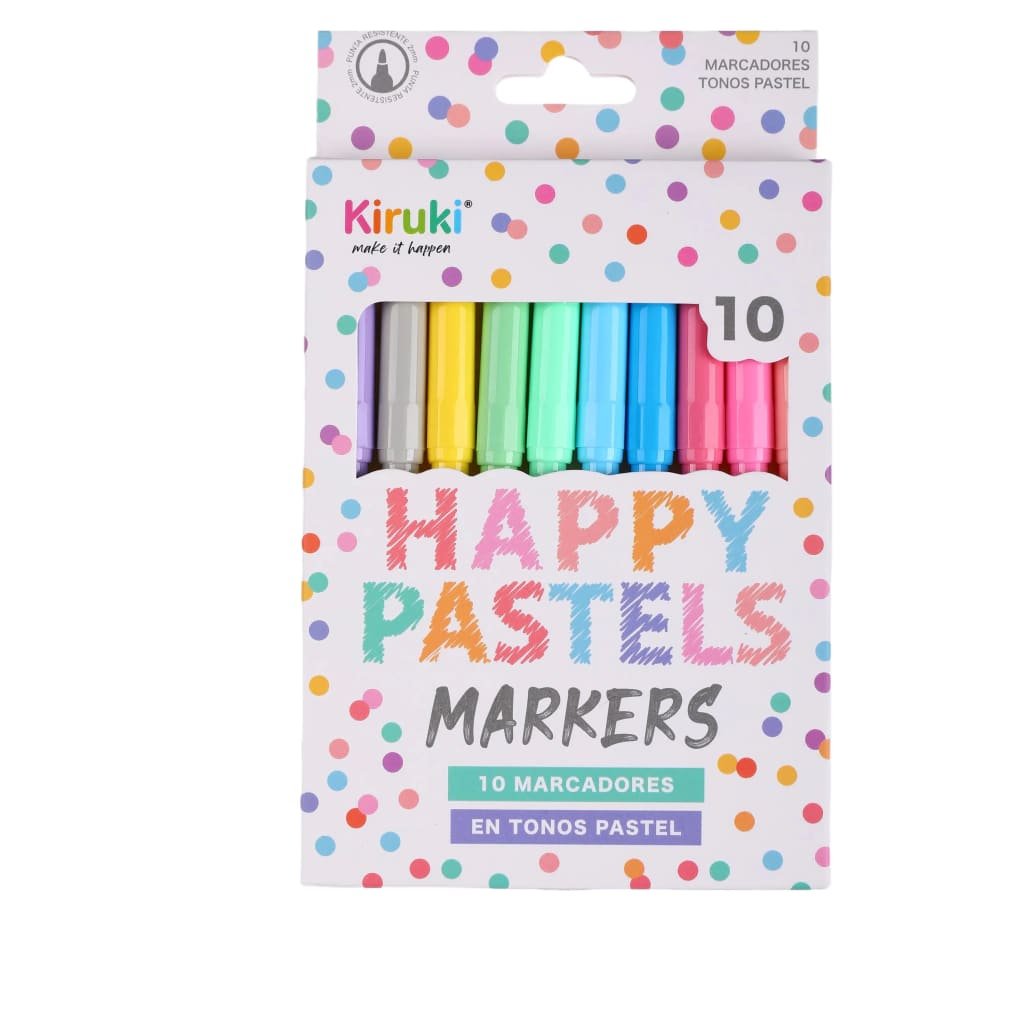 MARCADOR PASTEL X10