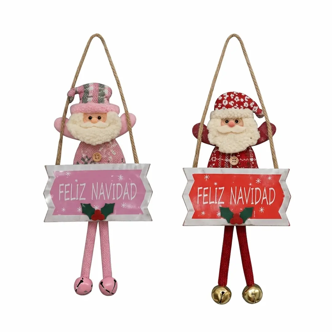 7790780126481 COLGANTE ADORNO NAVIDAD SURTIDO 14X31CM