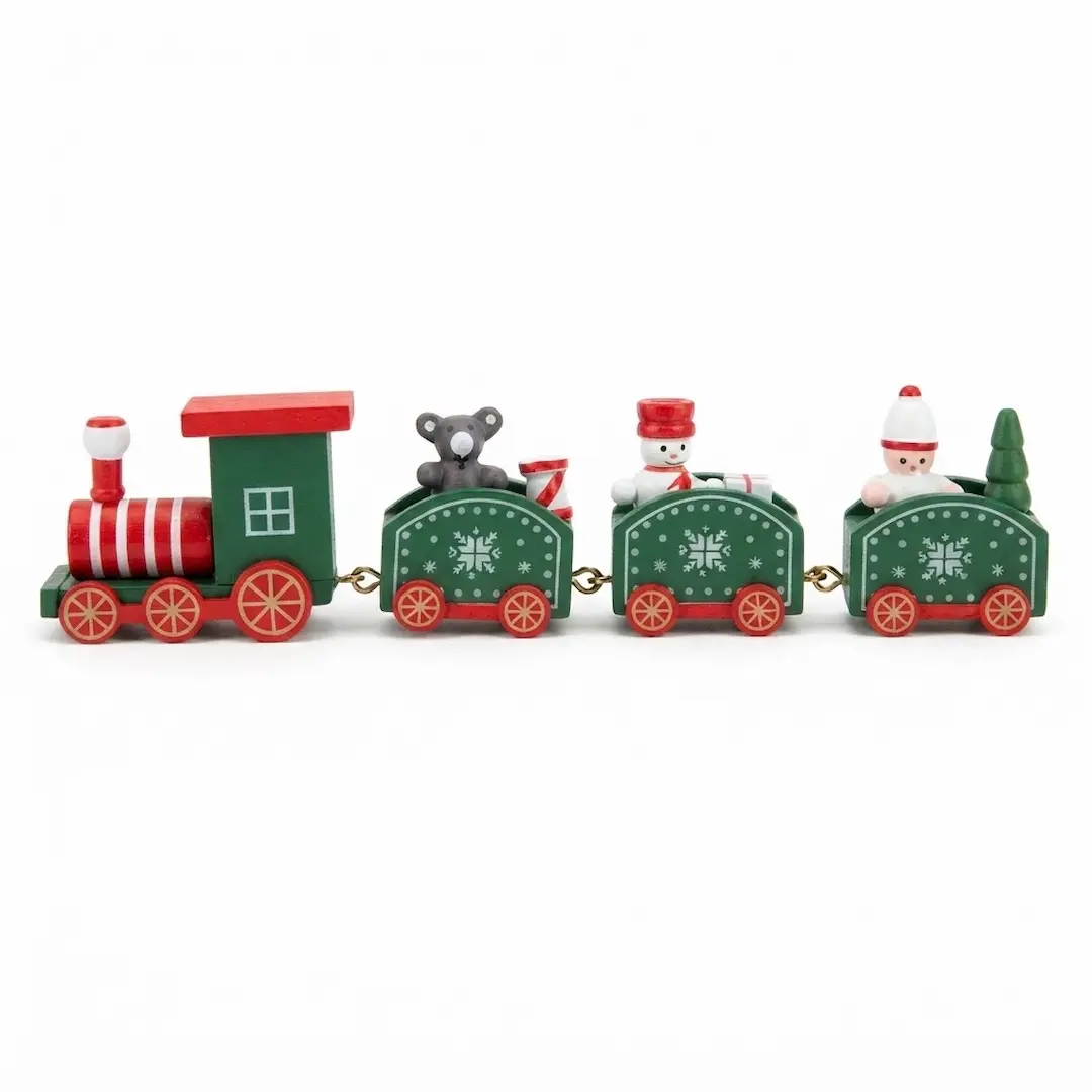 TREN ADORNO NAVIDEÑO SURTIDO 21CM