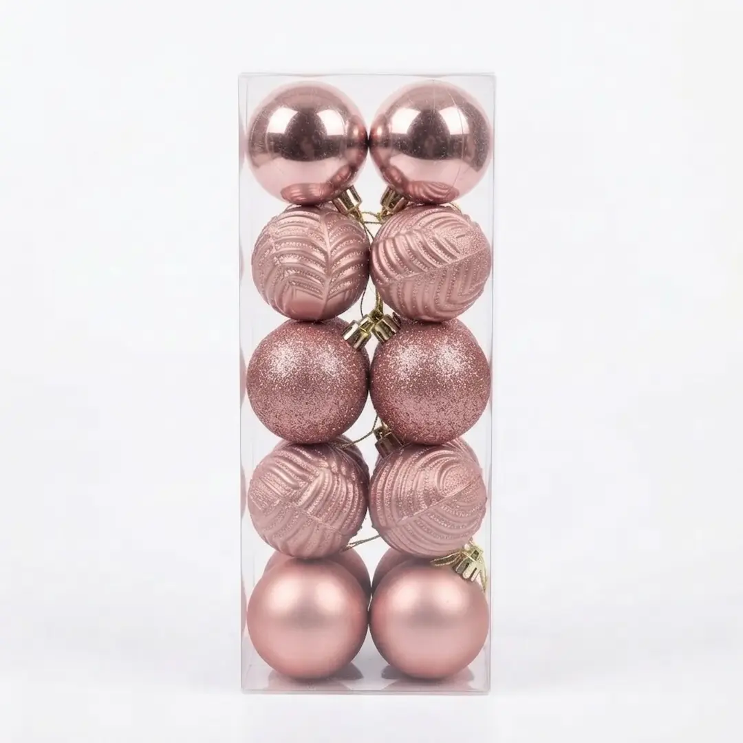 7790780145994A BOLAS DE NAVIDAD ROSA VIEJO 5CM x20