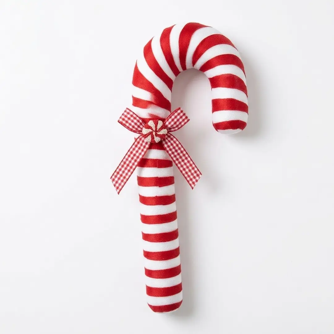 ADORNO NAVIDAD BASTON 12x22CM