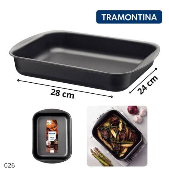 Asadera Tramontina Rectangular 28cm