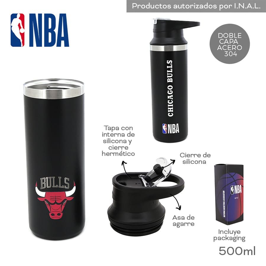 Botella Termica NBA 500ml