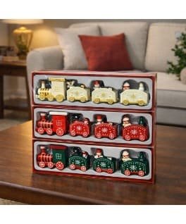 21CM TREN ADORNO NAVIDEÑO SURT