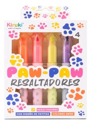 714604477648 RESALTADORES FLUO PAW X4