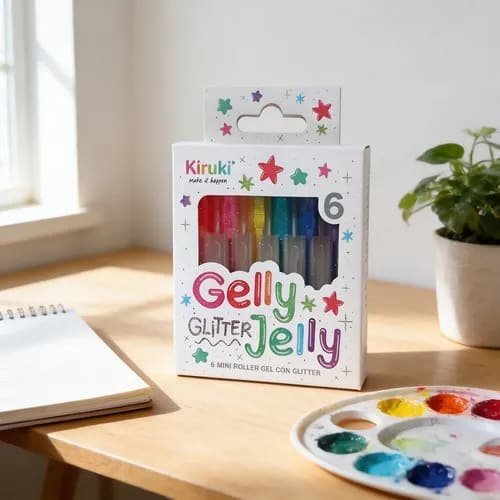 MINI ROLLER GLITTER X6