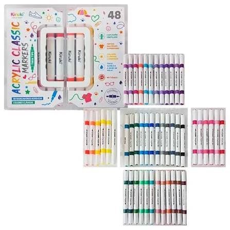 MARCADORES ACRILICO X48 BOLEPUNTA /PINCEL