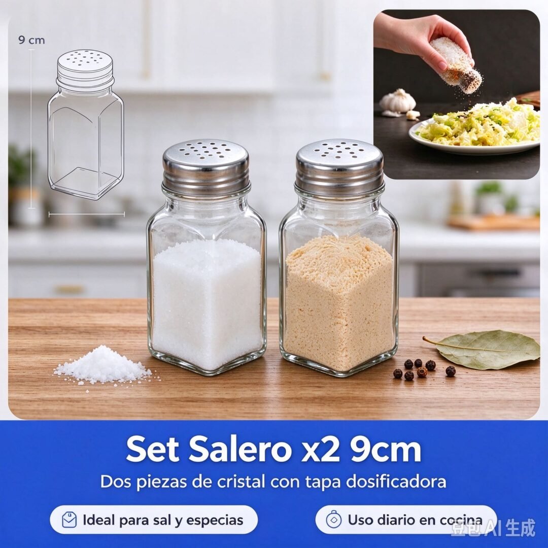 Set Salero x2 9cm