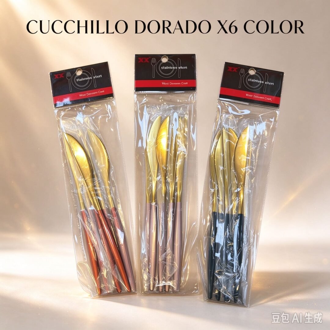 CUCCHILLO DORADO X6 COLOR