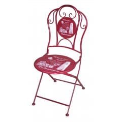 SILLA METAL PLEGABLE38X45X92CM