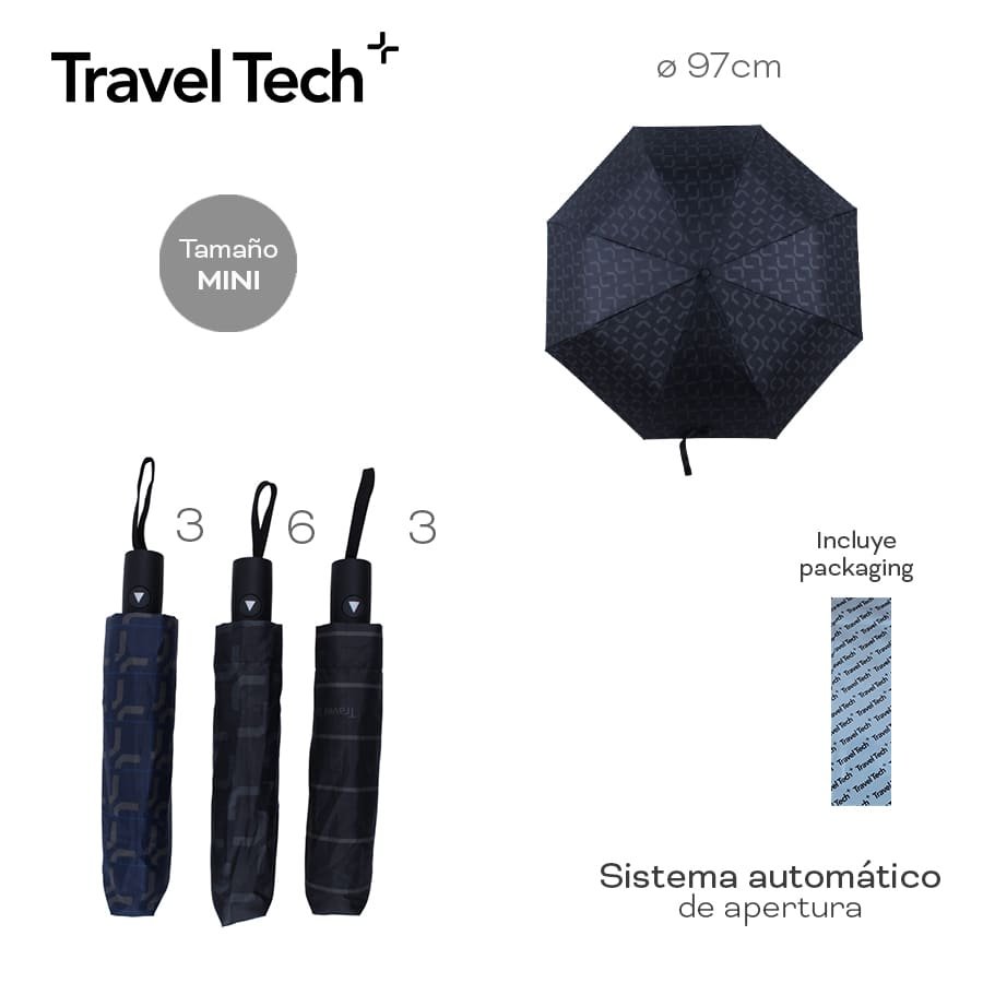 Paraguas Travel Tech T2